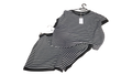 Completo a Righe Bianco e Nero – T-shirt e Shorts